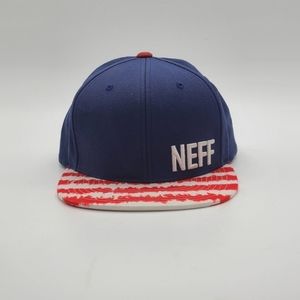 Neff Snapback Blue, Red, White